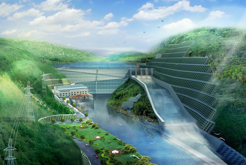 呈贡老挝南塔河1号水电站项目